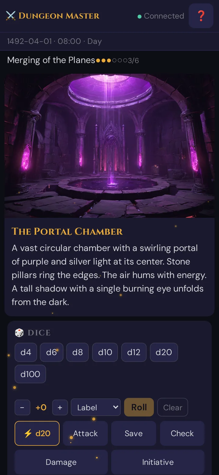 A revealed scene clock below the in-game time on the player's phone